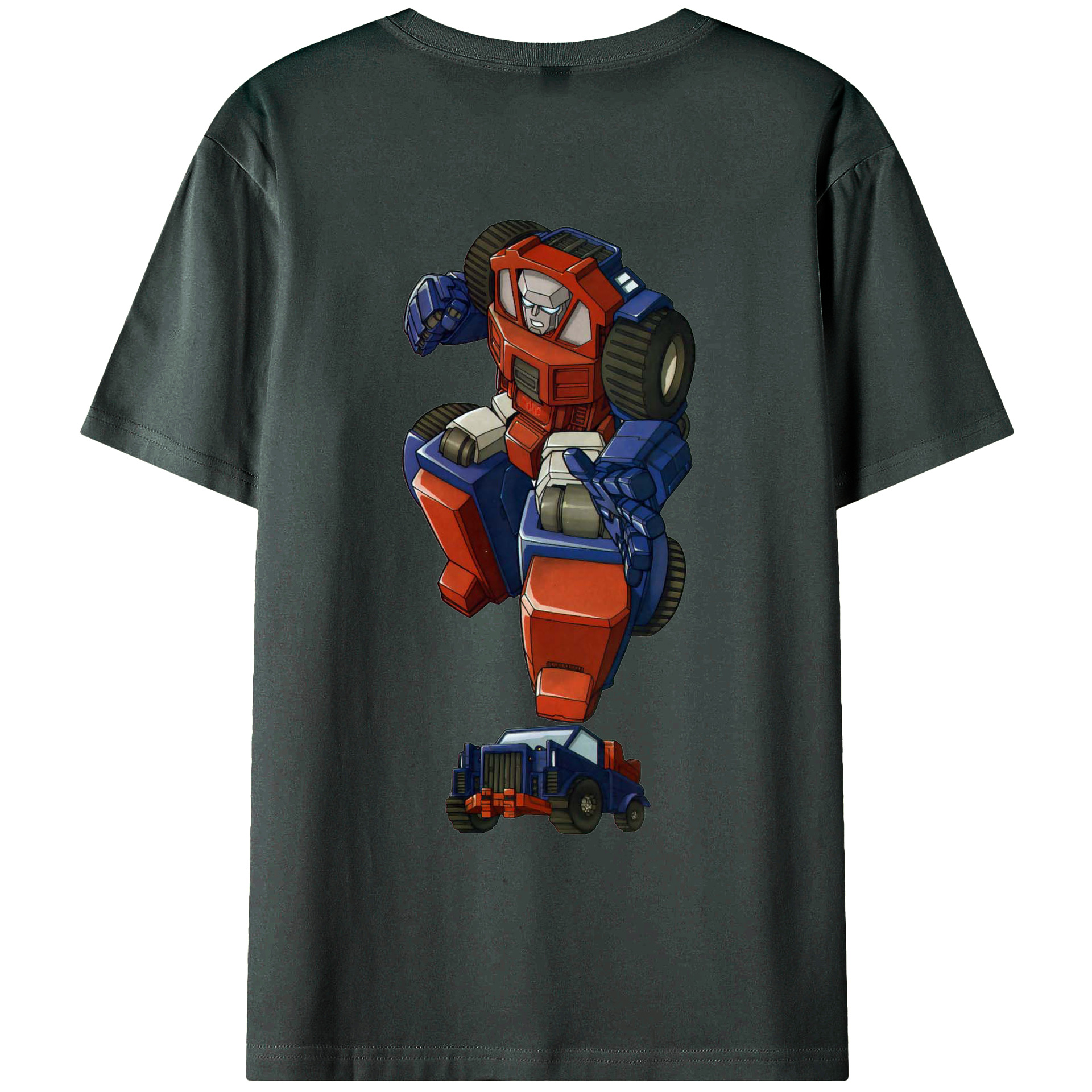 （画像用）  綿100％ メンズ半袖Tシャツ（バックプリント） 通気性